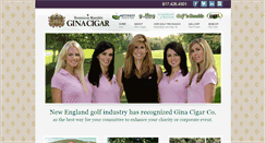 Desktop Screenshot of ginacigar.com