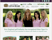 Tablet Screenshot of ginacigar.com